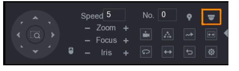 CP PLUS Camera PTZ Menu