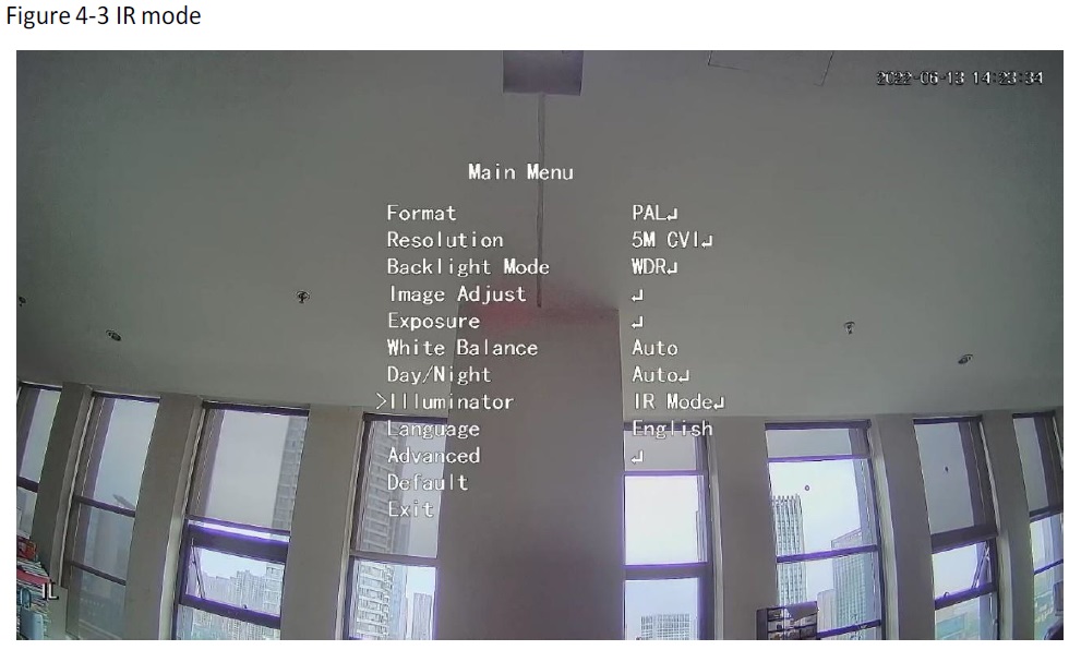iLLUMAX Camera settings CP Plus